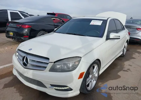 2011 Mercedes-Benz C 300 Sport from USA, damaged, VIN WDDGF5EB4BA458020